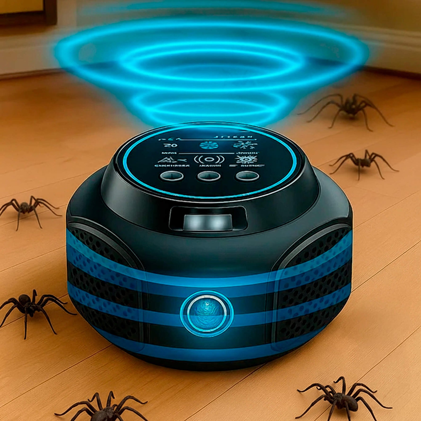 Ultrasonic Spider Repeller | Chemical-Free Pest Control Device for Safe Home Living 0