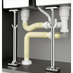 Undermount Sink Support Kit | Adjustable Brackets for Heavy-Duty Stability | Easy Installation for Long-Lasting Security 0