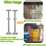 Undermount Sink Support Kit | Adjustable Brackets for Heavy-Duty Stability | Easy Installation for Long-Lasting Security 4