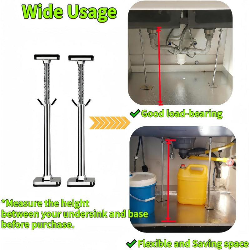 Undermount Sink Support Kit | Adjustable Brackets for Heavy-Duty Stability | Easy Installation for Long-Lasting Security 4
