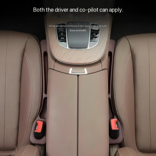 Universal Car Accessory | Flexible Seat Gap Filler with Tool-Free Installation | Prevents Lost Items for a Tidy Interior 1