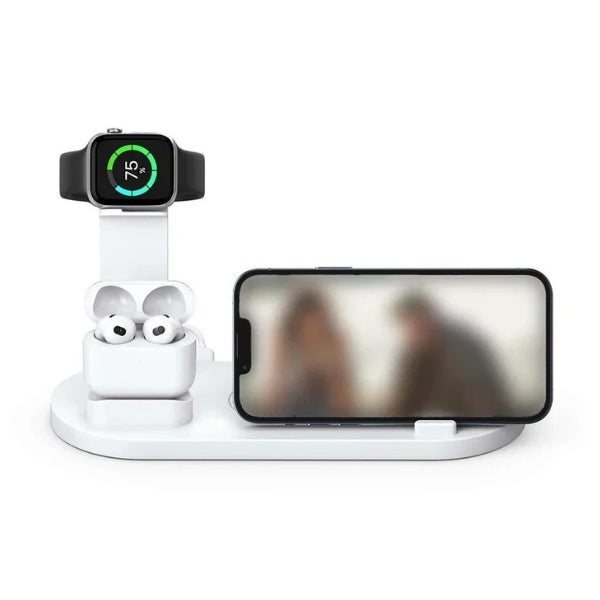 Universal Charging Hub | 7-in-1 Wireless Charging Station with Fast Charging & Rotating Connectors | Efficient Power Solution for All Devices 3