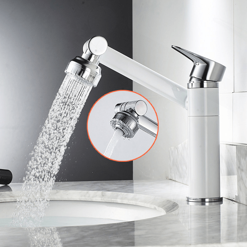 Universal Faucet Sprayer Attachment with 360° Rotation & Integrated Spray - Versatile Sink Sprayer for Effortless Cleaning 0