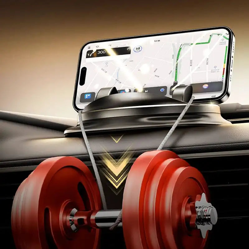 Universal Rotating Car Phone Holder with 360° Rotation & Strong Grip for Safe Driving 1