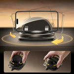 Universal Rotating Car Phone Holder with 360° Rotation & Strong Grip for Safe Driving 2