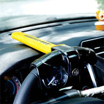 Universal Steering Wheel Lock | Heavy-Duty Anti-Theft Device with Quick Installation | Visible Deterrent for Vehicle Security 0