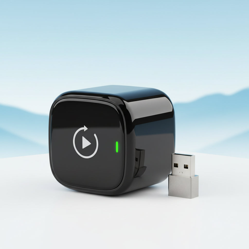 Universal Wireless CarPlay Adapter & Android Auto with Fast Connection | Plug & Play Convenience for Effortless Driving 0