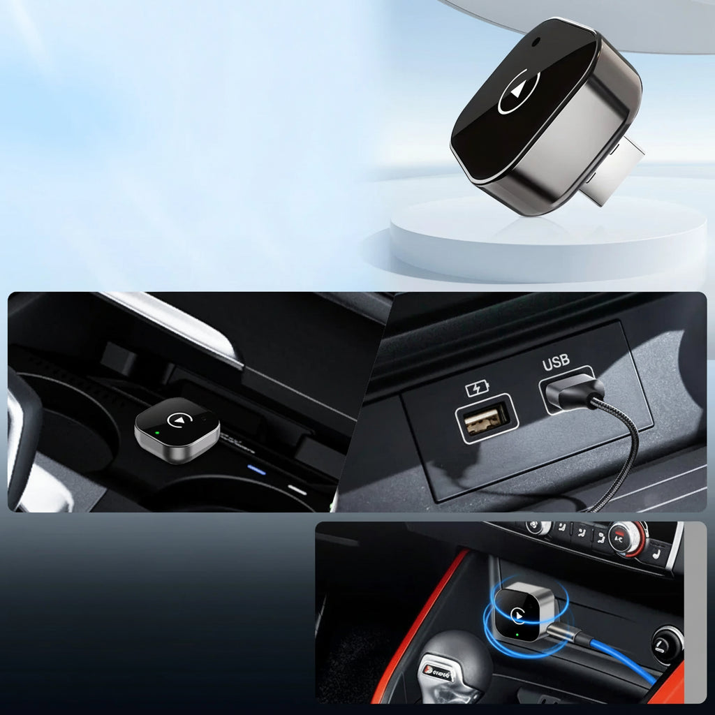 Universal Wireless CarPlay Adapter & Android Auto with Fast Connection | Plug & Play Convenience for Effortless Driving 2