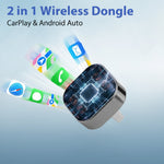 Universal Wireless CarPlay Adapter & Android Auto with Fast Connection | Plug & Play Convenience for Effortless Driving 4