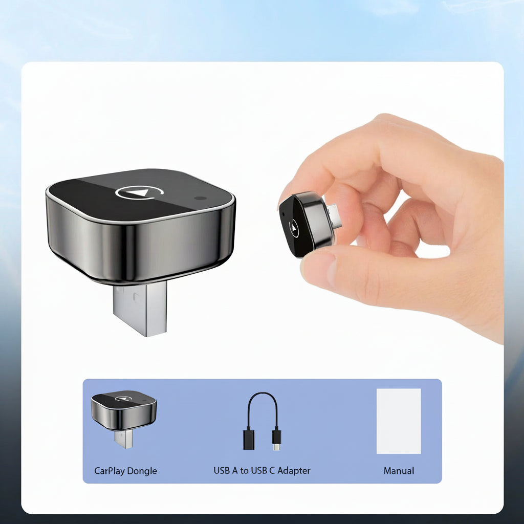 Universal Wireless CarPlay Adapter & Android Auto with Fast Connection | Plug & Play Convenience for Effortless Driving 5
