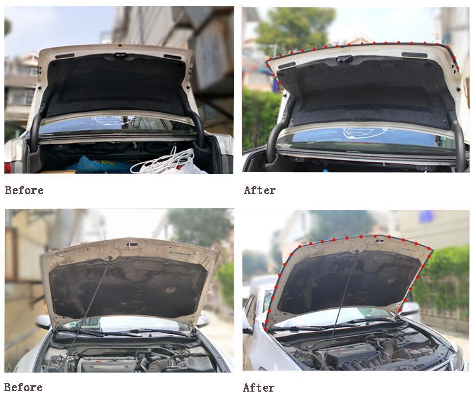 Universal | Automotive Door Seal Strip with High-Temperature Resistance | Easy Installation for Weatherproofing 6