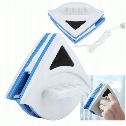 Tuzwa Magnetic Window Cleaner – Double-Sided Glass Cleaning Tool for Simultaneous Indoor & Outdoor Window Cleaning