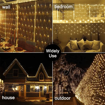 LED Net Lights, Outdoor Net Lights for Lawn and Garden – image 7