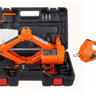 Electric Car Jack 12V with Impact Wrench, 3 Ton Car Jack for Sedan SUV and Pickup, Portable Scissor Jack