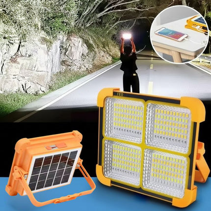 Solar Lantern, Magnetic Work Light with Phone Charging