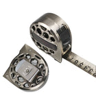 Retractable Tape Measure Stainless Steel with Autolock, Steel Measuring Tape with Antireflective Scale, Measuring Tool