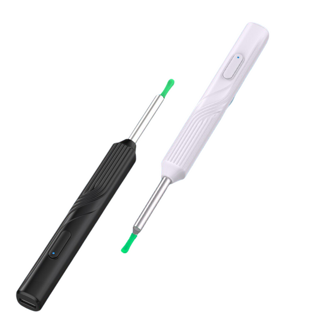 Ear Camera 1080P WiFi with 6 LED Lights, Ear Picker Camera with Silicone Tips, Nose Camera for Teeth and Pet Care