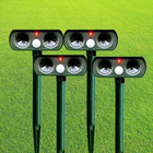 Solar Ultrasonic Pest Repeller, Ultrasonic Animal Repeller with Motion Sensor, Repellent for Animals in Garden