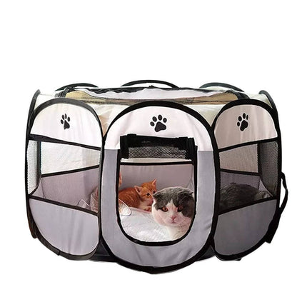 Cat House Indoor and Outdoor, Pop Up Cat Tent and Dog Playpen for Small Dogs – image 8