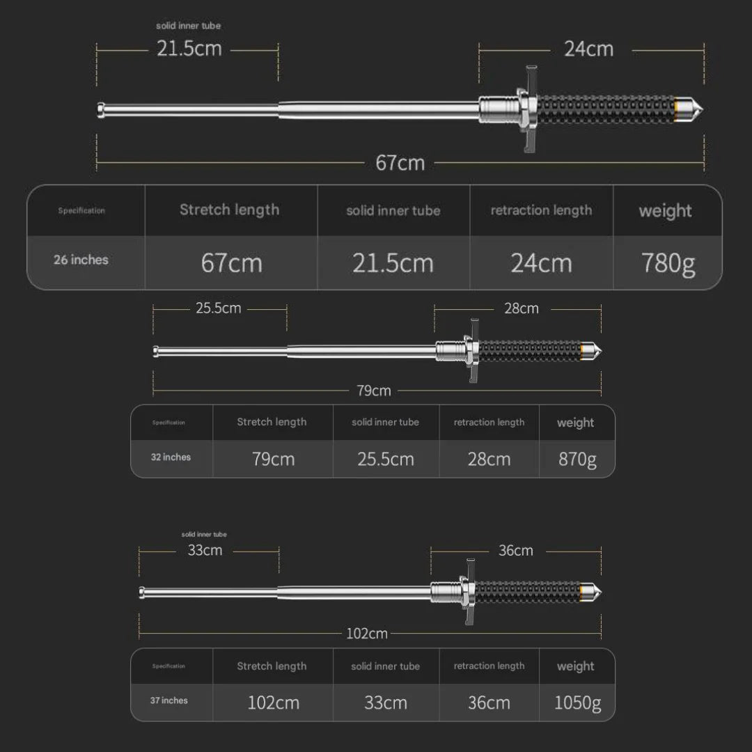 UrbanGuard | Adjustable Walking Stick with Stable Base Support | Lightweight Design for Enhanced Mobility 6
