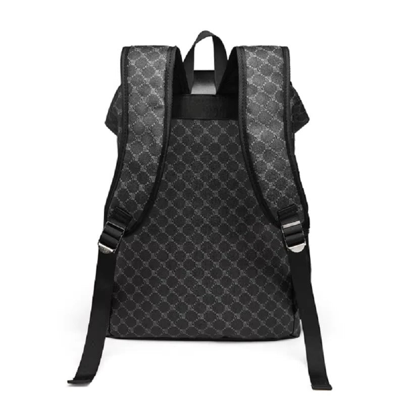 Urban Chic | Leather Laptop Backpack with Cushioned Straps | Versatile Design for Work and Travel 4