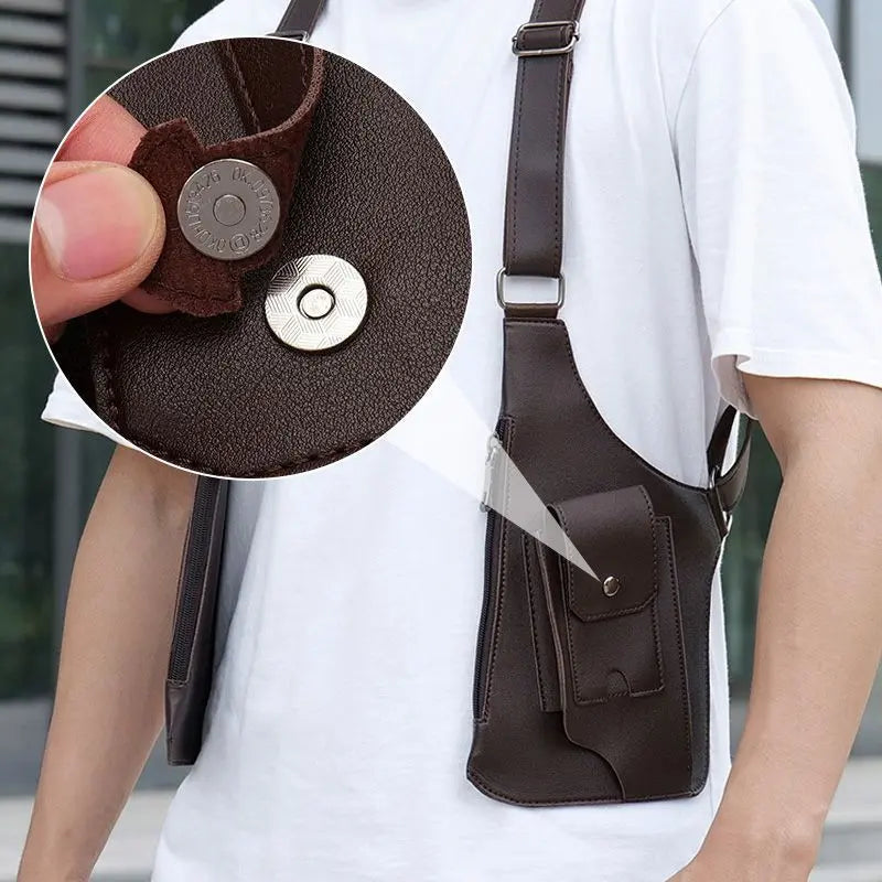 Urban Explorer | Men's Anti-Theft Shoulder Bag with Water-Resistant Design | Stylish and Functional for Everyday Use 7