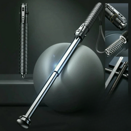 Urban Trek | Automatic Self-Defense Walking Stick with Ergonomic Handle | Compact Design for Enhanced Safety and Stability 1
