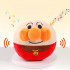 Interactive Dog Toys, Plush Dog Toy with Voice Recording and Music, Dog Toy for Boredom with Rolling Ball