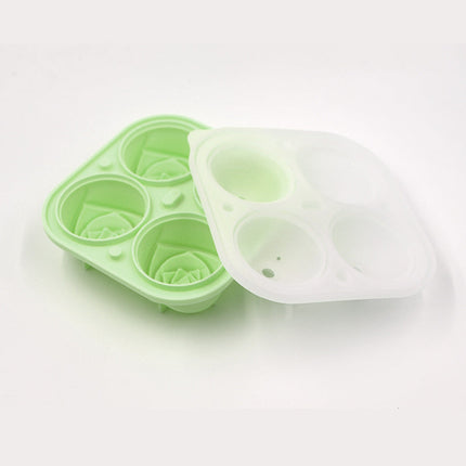 Ice Cube Tray with Lid and Bin, Mini Ice Cube Tray 2 Layer Push Out – image 6
