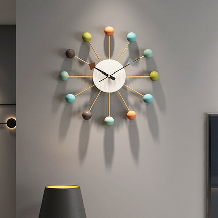 Large Wall Clock for Living Room, Modern Wall Clock 21 Inch, Silent Wall Clock Decor for Bedroom and Office