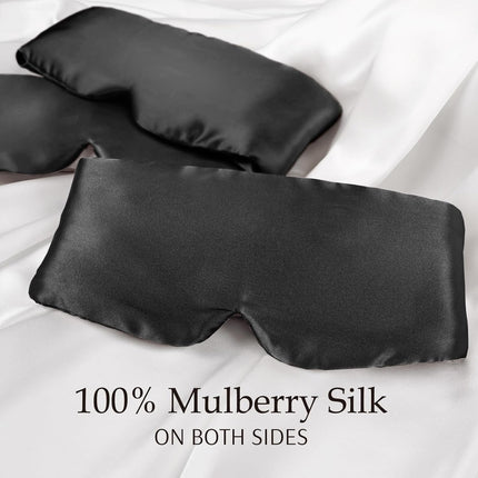 Sleep Masks Silk, Blackout Eye Mask for Sleeping and Travel – image 9
