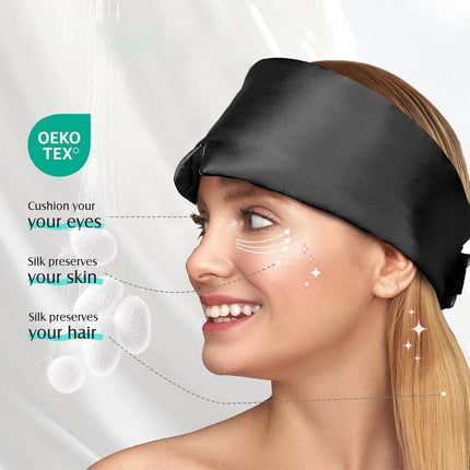 Sleep Masks Silk, Blackout Eye Mask for Sleeping and Travel – image 7