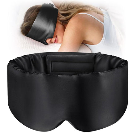 Sleep Masks Silk, 19mm Mulberry Silk Sleep Mask with Adjustable Wide Band – image 6