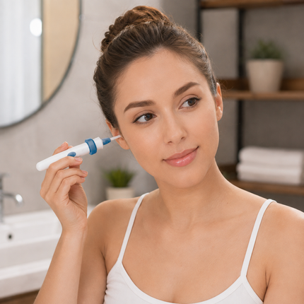 Vacuum Ear Cleaner, Electric Earwax Removal Tool with Soft Silicone Tips, Suction and Vibration Ear Cleaning Kit for Adults and Kids