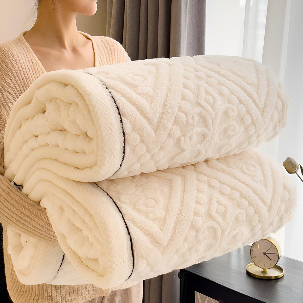 Velvet Mandala Blanket with Sherpa Lining | Luxurious Softness for Year-Round Comfort 0