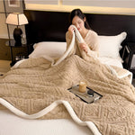 Velvet Mandala Blanket with Sherpa Lining | Luxurious Softness for Year-Round Comfort 2