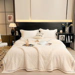 Velvet Mandala Blanket with Sherpa Lining | Luxurious Softness for Year-Round Comfort 4