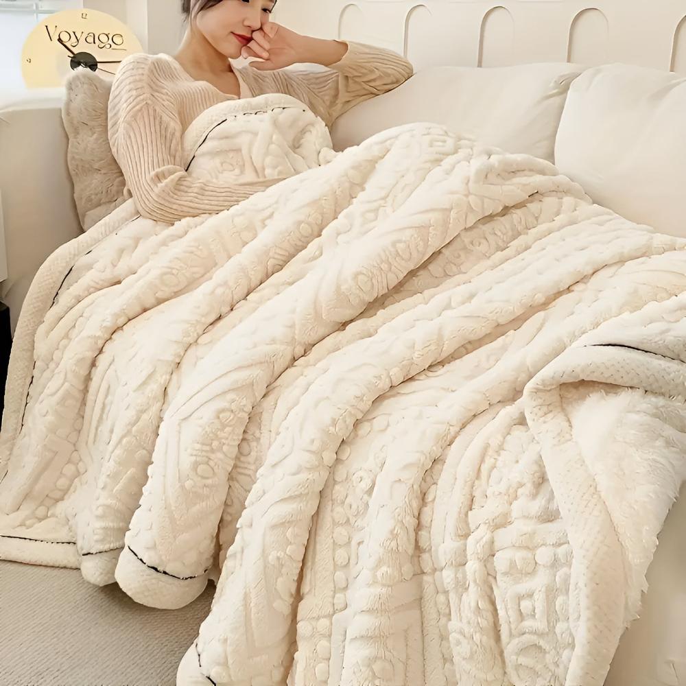 Velvet Mandala Blanket with Sherpa Lining | Luxurious Softness for Year-Round Comfort 7