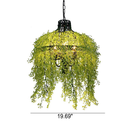 VerdantGlow | Stylish Modern 3-Light Plant-Inspired Chandelier 5