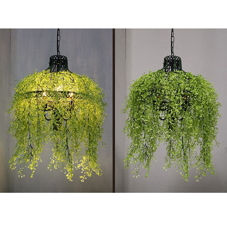 VerdantGlow | Stylish Modern 3-Light Plant-Inspired Chandelier 7