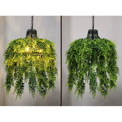 VerdantGlow | Stylish Modern 3-Light Plant-Inspired Chandelier 8