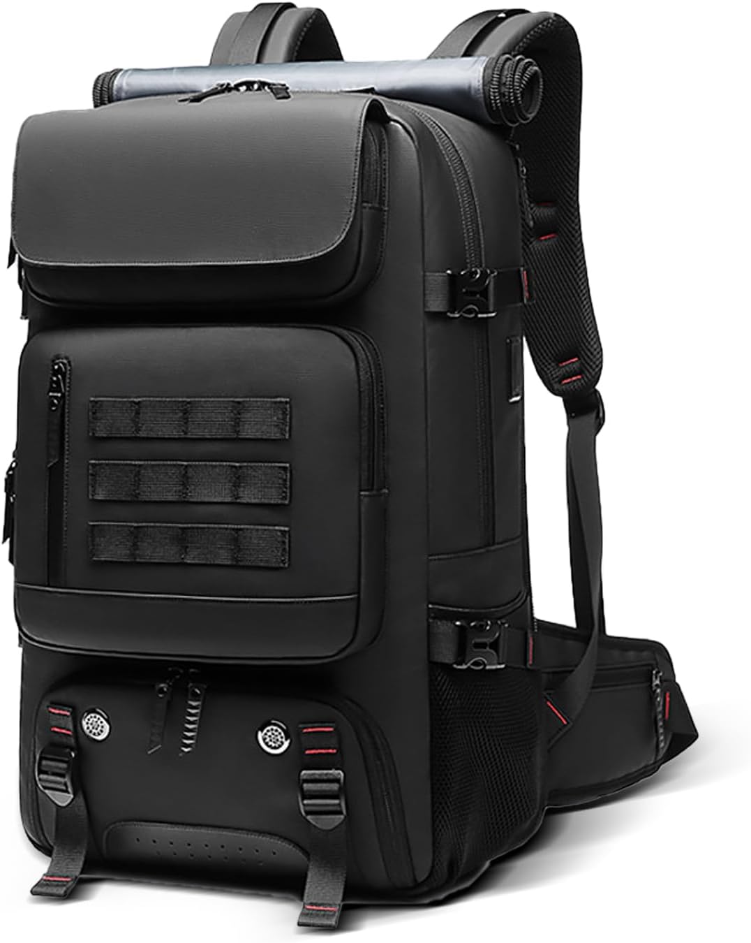 Versatile 50L Waterproof Travel Backpack with USB Charging & Shoe Compartment 0