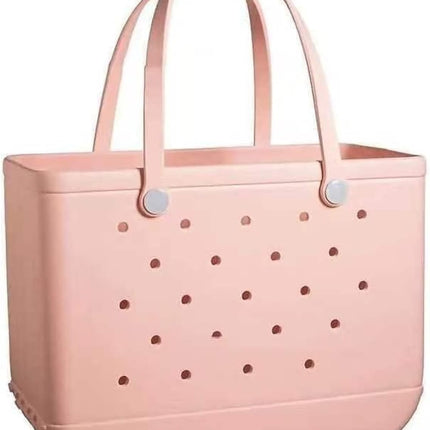 Versatile Beach Tote Bag | Waterproof EVA Design with Vent Holes | Ideal for Beach, Gym & Travel 0