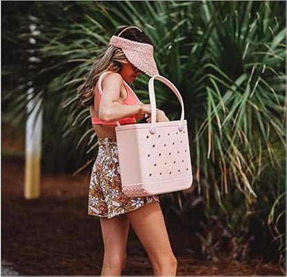Versatile Beach Tote Bag | Waterproof EVA Design with Vent Holes | Ideal for Beach, Gym & Travel 1