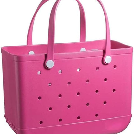 Versatile Beach Tote Bag | Waterproof EVA Design with Vent Holes | Ideal for Beach, Gym & Travel 11