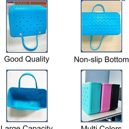 Versatile Beach Tote Bag | Waterproof EVA Design with Vent Holes | Ideal for Beach, Gym & Travel 3