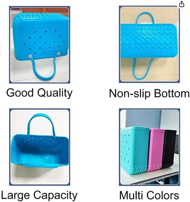 Versatile Beach Tote Bag | Waterproof EVA Design with Vent Holes | Ideal for Beach, Gym & Travel 3