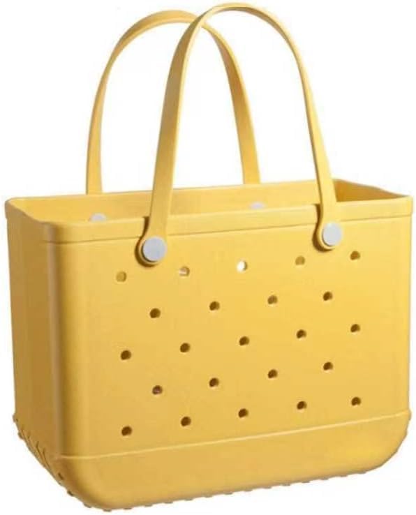 Versatile Beach Tote Bag | Waterproof EVA Design with Vent Holes | Ideal for Beach, Gym & Travel 5