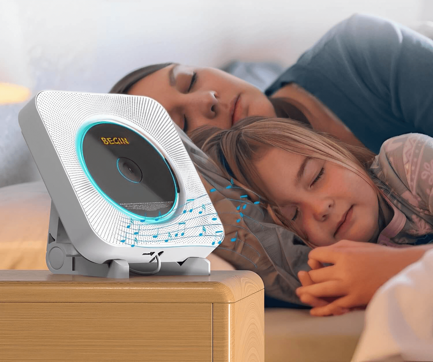Versatile CD Player | Bluetooth HIFI Speaker with Remote Control | Perfect for Music Lovers 5
