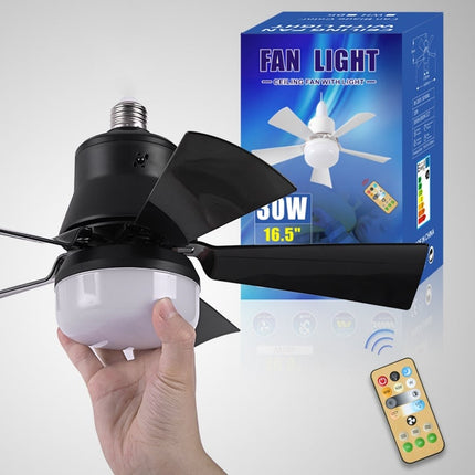 Versatile Ceiling Fan with Lights & Remote Control | Bright Illumination for Instant Comfort 12